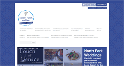 Desktop Screenshot of northforkweddings.com